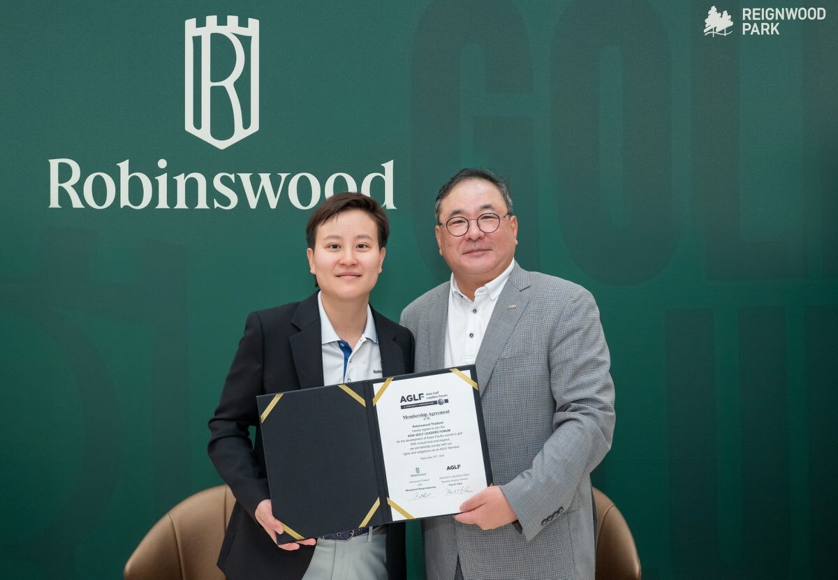 Thailand's Prestigious Robinswood Golf Club by Reignwood Park Joins AGLF as a New Member