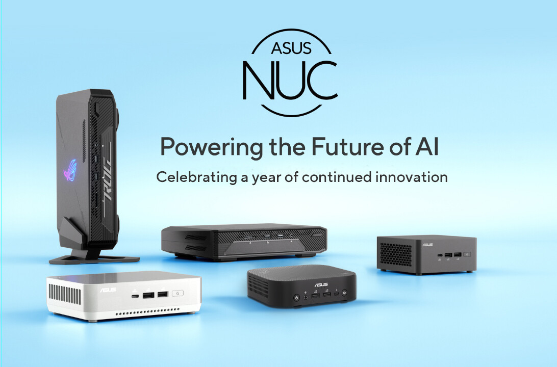 ASUS ฉลองความสำเร็จครบรอบหนึ่งปีในการรับช่วงต่อผลิตภัณฑ์ NUC ด้วยนวัตกรรม AI ใน NUC รุ่นถัดไป