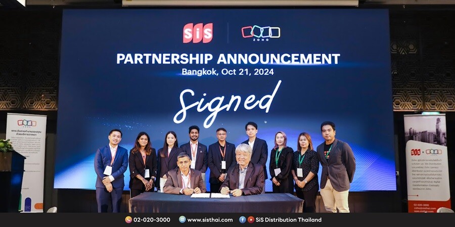 SiS Announces Distribution Agreement with Zoho to Bring Digital Tools to Thailand