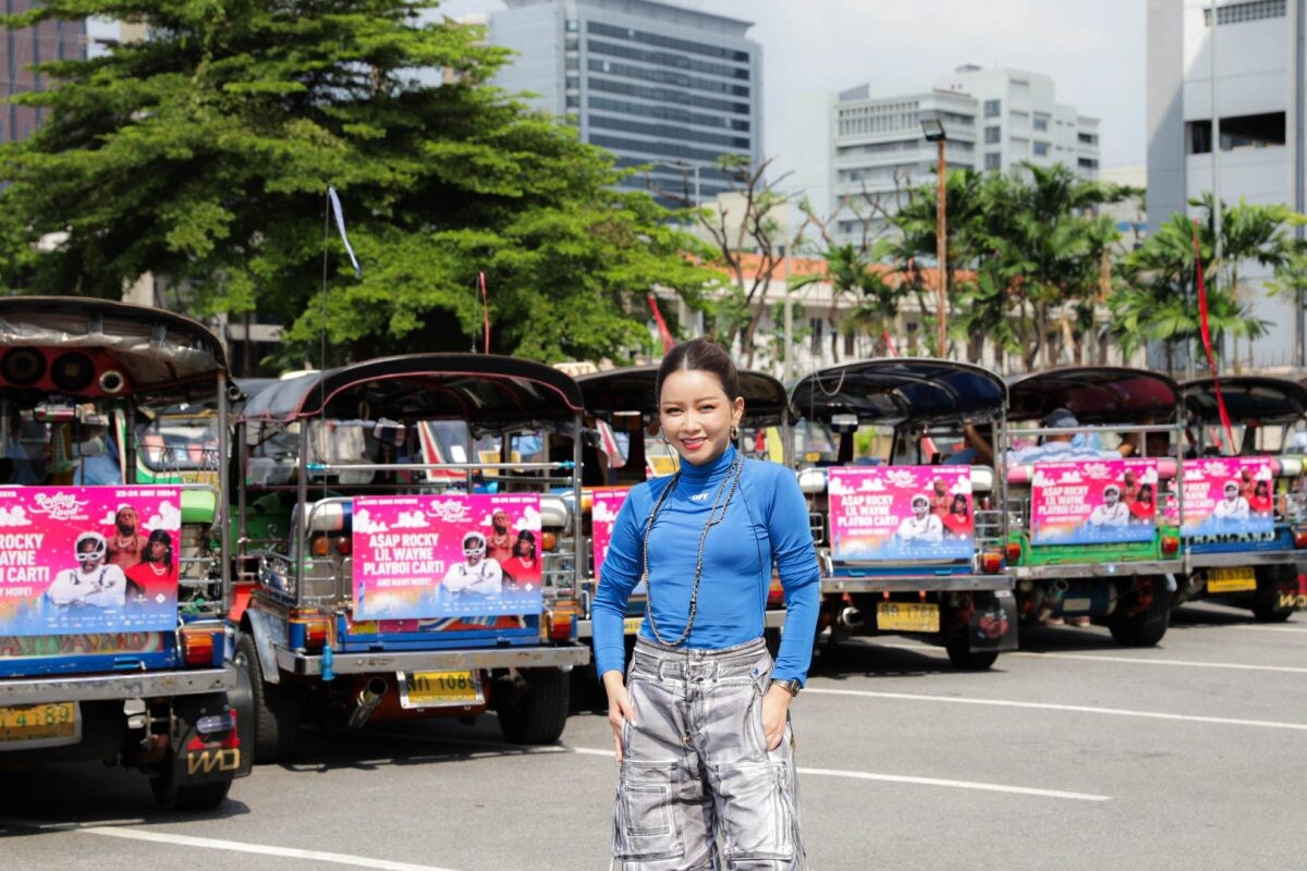 "Rolling Loud Thailand" ปล่อยรถตุ๊กตุ๊กขบวนใหญ่รอบกรุงเทพฯ ผลักดัน Soft Power