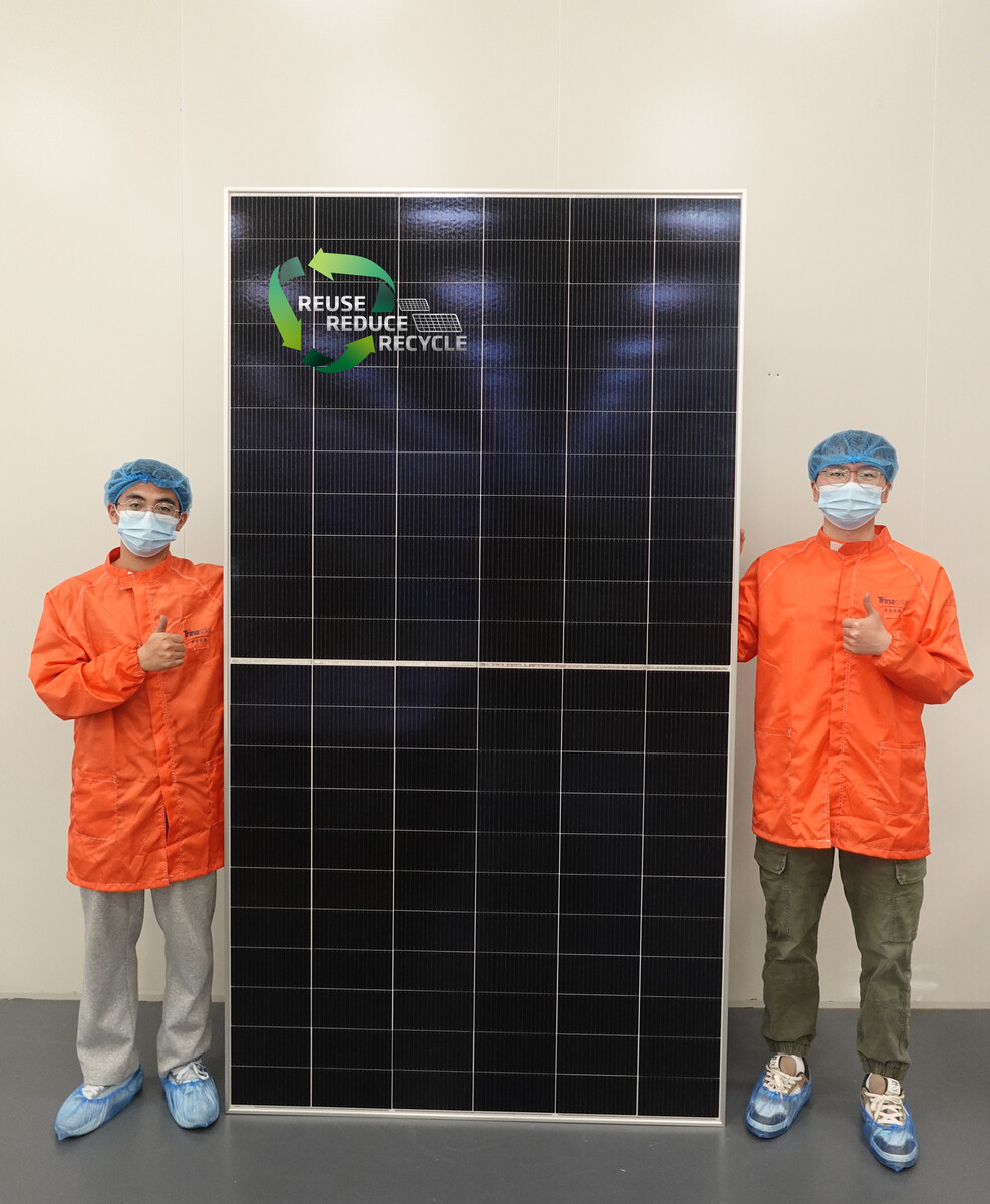 Trinasolar Produces World's First Fully Recycled c-Si Module, a Milestone in Sustainability