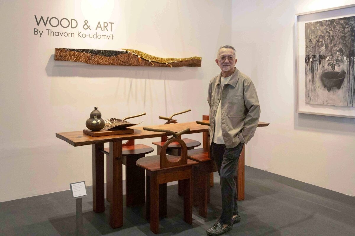 ชม Wood &amp; Art by ARDEL Gallery ผลงานศิลปะจัดแสดงในงานบ้านและสวนแฟร์ Living Festival 2024