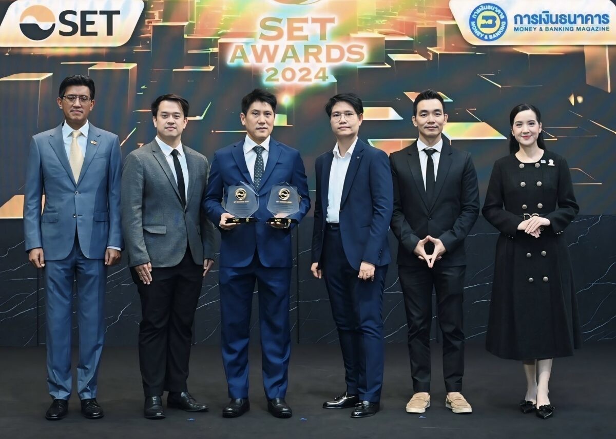 TOA คว้า 3 รางวัลใหญ่ 'สุดยอดซีอีโอแห่งปี' CEO Econmass Awards 2024 และรางวัล Outstanding CEO &amp; Company Performance Awards ในงาน SET Awards 2024