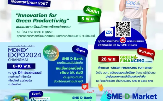 SME D Bank เสริมแกร่งเอสเอ็มอีไทย