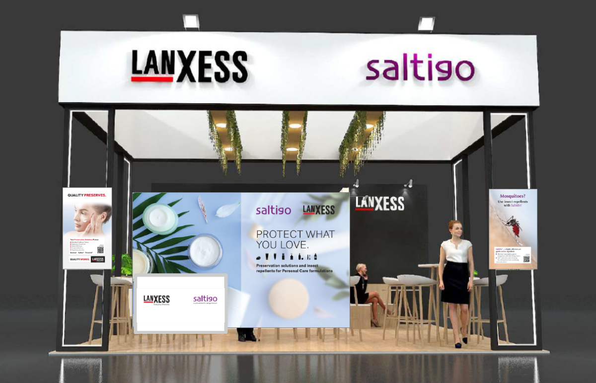 LANXESS presents high-quality preservatives and insect repellent solutions at in-cosmetics Asia