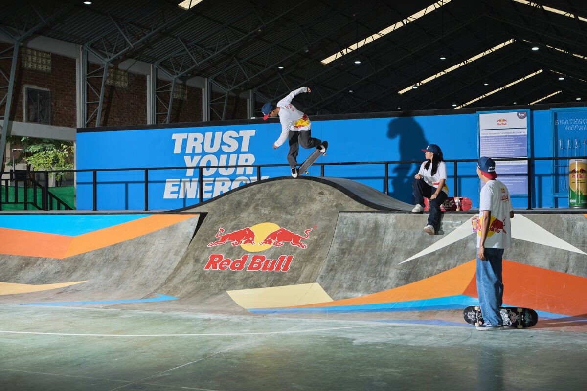 กลุ่มธุรกิจ TCP เปิด Red Bull Skate Park สเกตพาร์กสาธารณะในร่มแนวสตรีตที่ใหญ่ที่สุดในประเทศไทย พื้นที่ปล่อยเอเนอร์จี้ของคนรุ่นใหม่ไลฟ์สไตล์แอ็กทิฟ