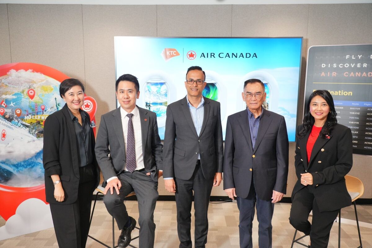 แอร์แคนาดาจับมือเคทีซีจัดเสวนา "Fly DIRECT, Discover the WORLD with AIR CANADA and KTC" ผลักดันแคมเปญท่องเที่ยวรักษ์โลก