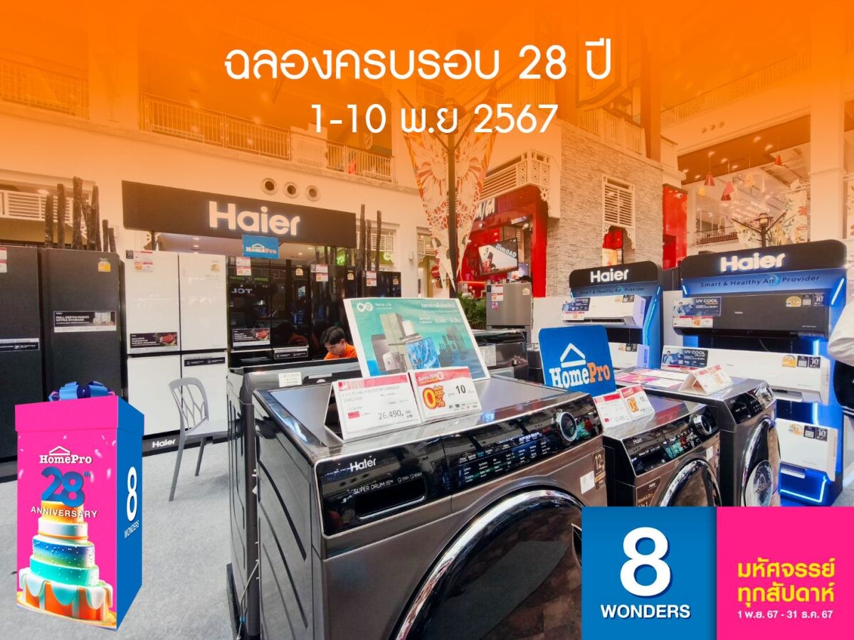 โฮมโปร ฉลองครบรอบ 28 ปี 8 มหัศจรรย์ 8 สัปดาห์