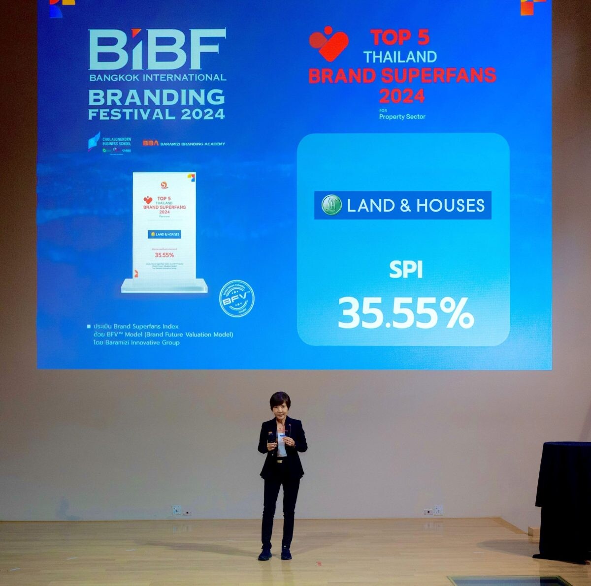 แลนด์ แอนด์ เฮ้าส์ รับ 2 รางวัลจากงาน "BIBF Bangkok International Branding Festival 2024"