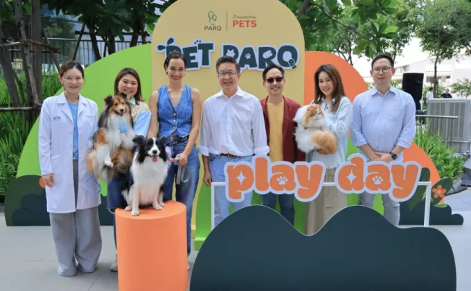 เพ็ท ปาร์ค (PET PARQ) สวนลอยฟ้าเพื่อสัตว์เลี้ยง