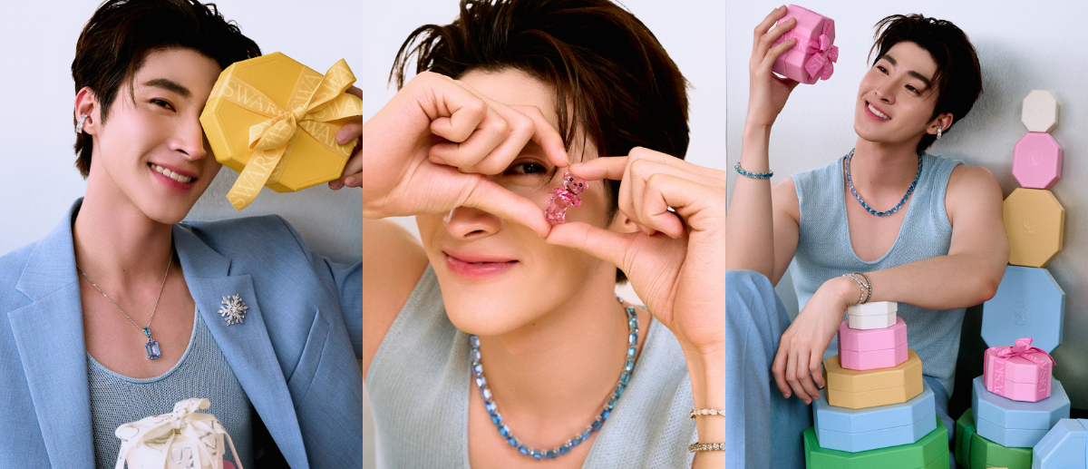 Celebrate the holiday season and ring in the new year with Swarovski and Blue Pongtiwat