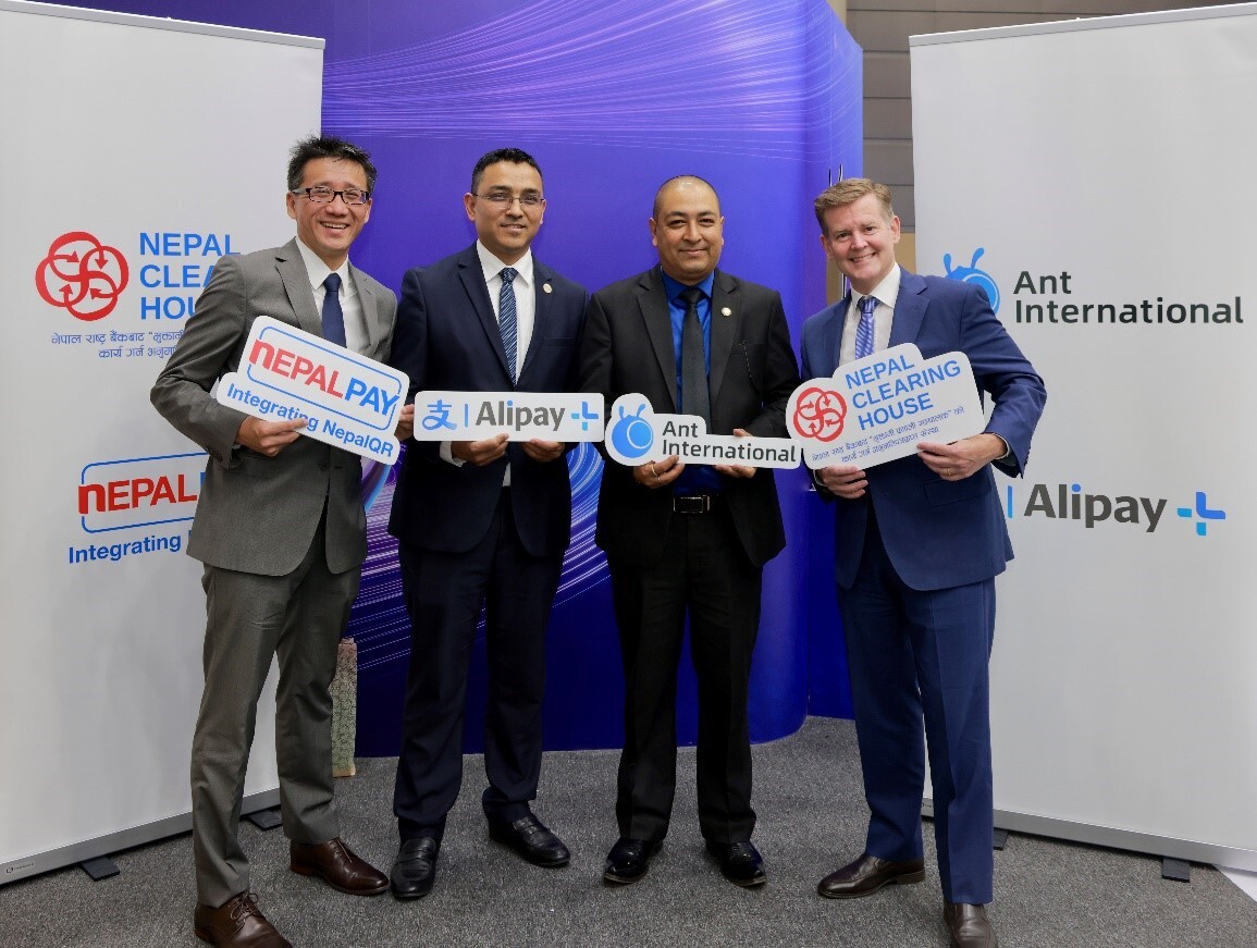 Alipay+ mobile payment partner users can now scan and pay with interoperable NEPALPAY QR while visiting Nepal