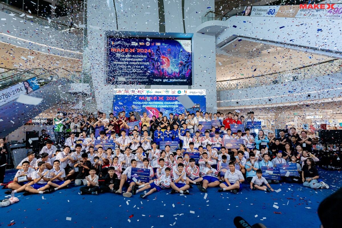 ปิดฉากลงไปอย่างสวยงาม ด้วยบรรยากาศการแข่งขันสุดมันส์ กับ การแข่งขัน MakeX Thailand Robotics Competition National Championship 2024