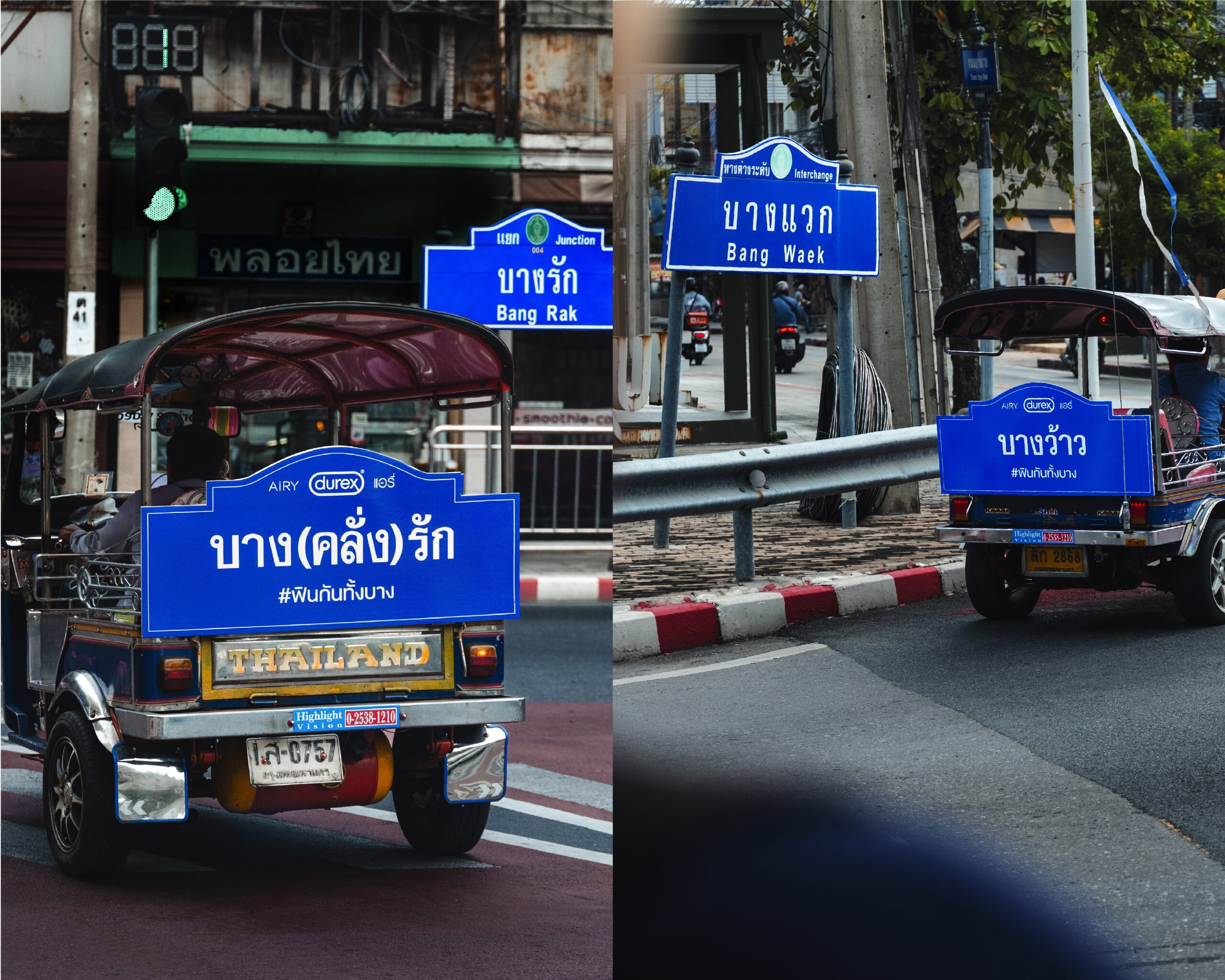 Durex Airy ถุงยางรุ่นบาง ปล่อยคาราวาน Hijack ป้าย 'บาง' ทั่วกรุง!