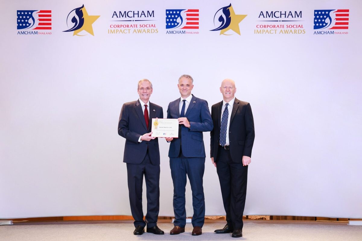 ไบเออร์ไทย รับรางวัล AMCHAM Corporate Social Impact 2024 ต่อเนื่องเป็นปีที 6 (ระดับทอง) จากหอการค้าอเมริกันในประเทศไทย