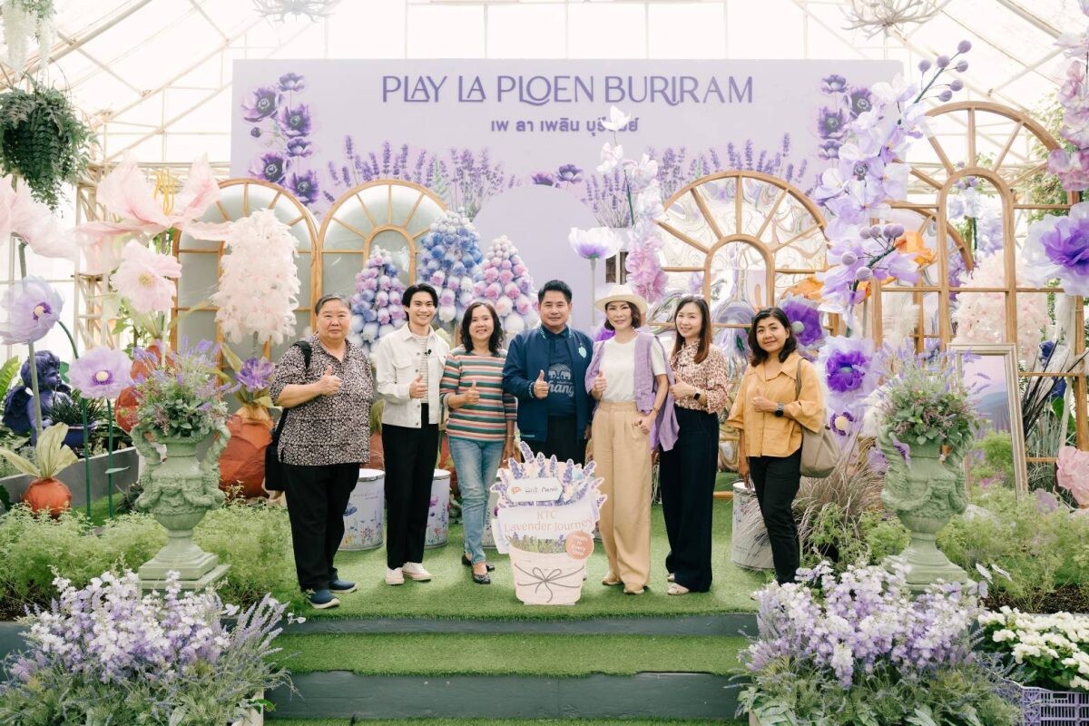 KTC and Play La Ploen Launch "Lavender's Magic" Festival to boost Health Tourism and Empower Local Communities