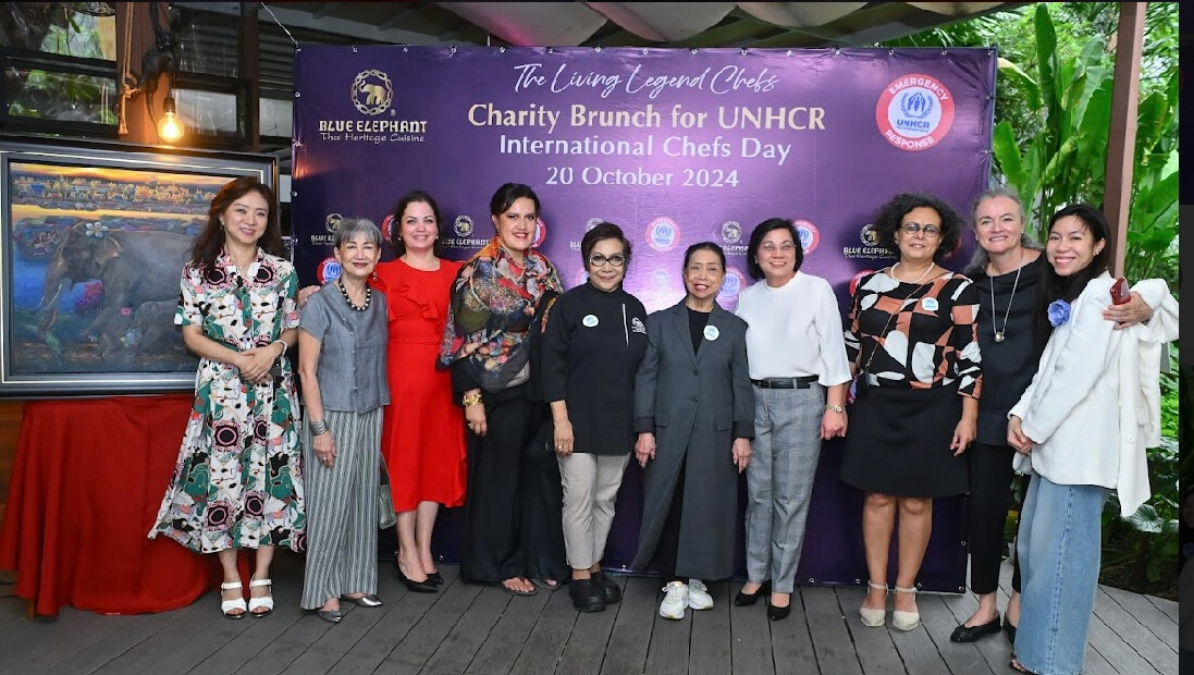 The Living Legend Chefs Charity Brunch for UNHCR at Blue Elephant Sukhumvit