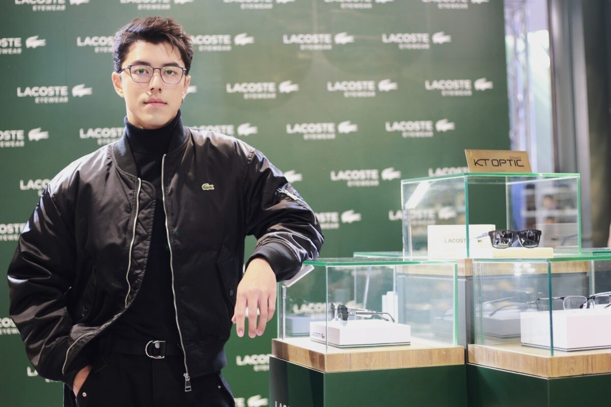 "นาย ณภัทร" ร่วมเปิดคอลเลกชัน Lacoste : Fall Winter 2024 เผยโฉมแว่นตาลาคอสท์ 7 รุ่น รูปทรงไร้กาลเวลา เอาใจสายแฟชั่นตัวจริง