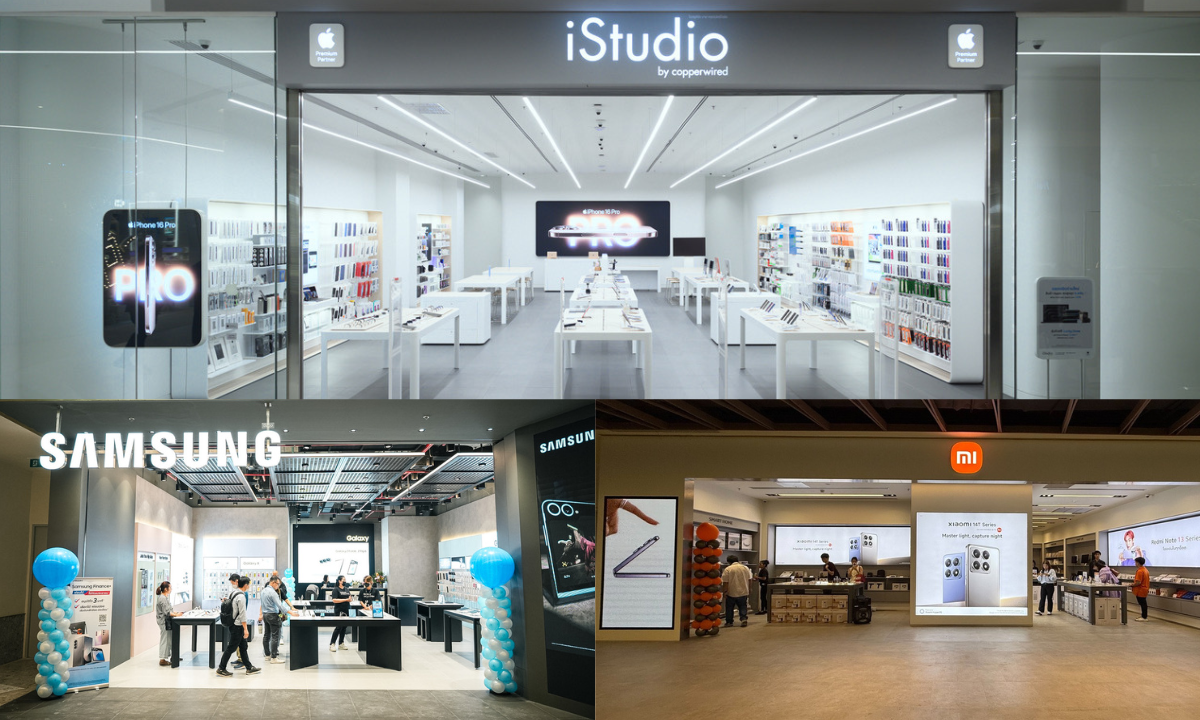 CPW ชวนคุณร่วมสัมผัสอีกระดับประสบการณ์ใจกลางเมือง เปิด 3 ร้านใหม่ iStudio by copperwired, Samsung Premium Store และ Xiaomi Store