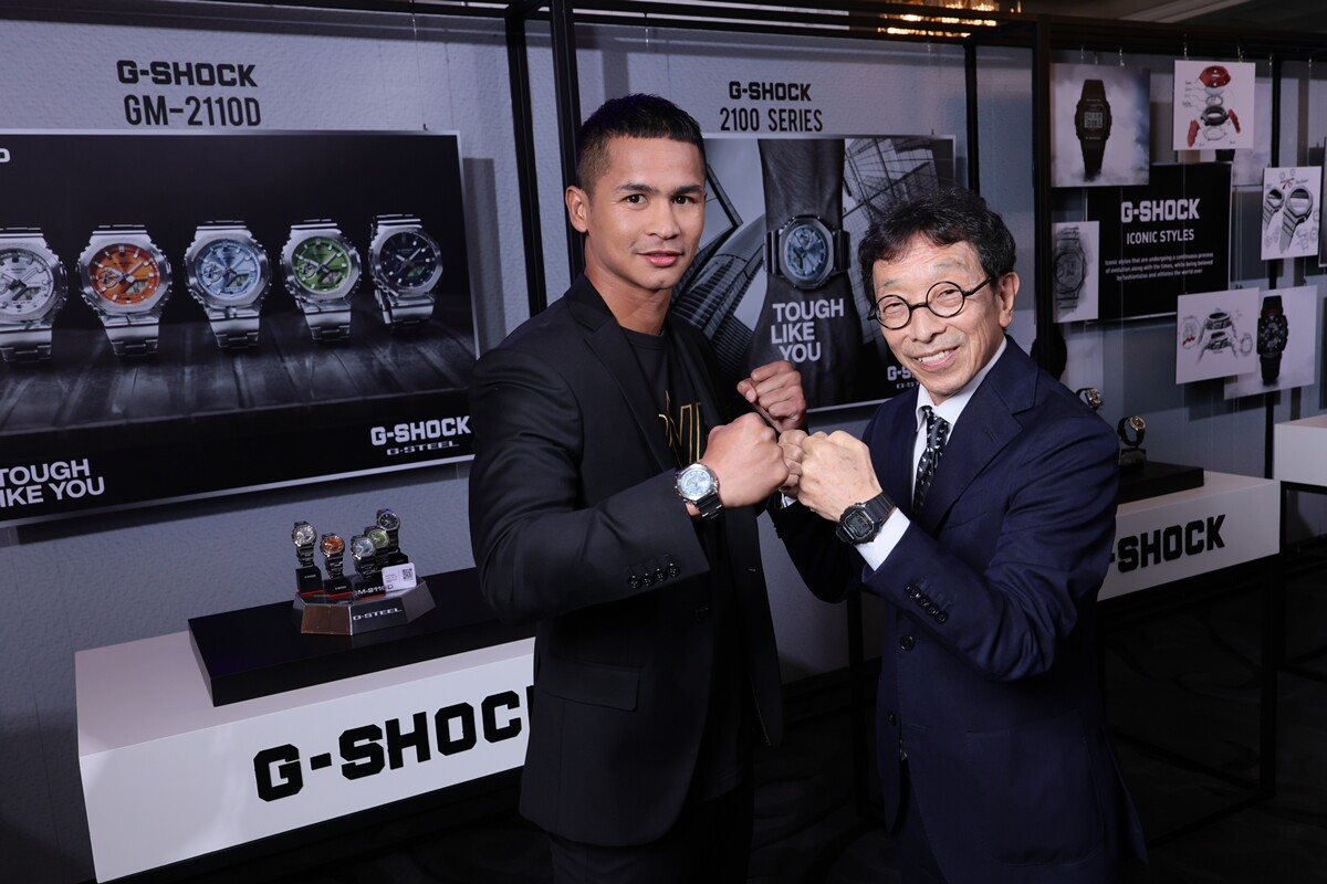 G-SHOCK Launches "TOUGH LIKE YOU" Campaign with Superbon Singha Mawynn as the New Brand Ambassador for the G-STEEL Metal Series