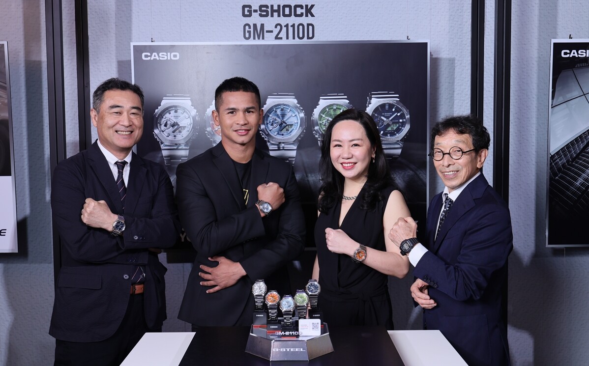 G-SHOCK Launches "TOUGH LIKE YOU" Campaign with Superbon Singha Mawynn as the New Brand Ambassador for the G-STEEL Metal Series