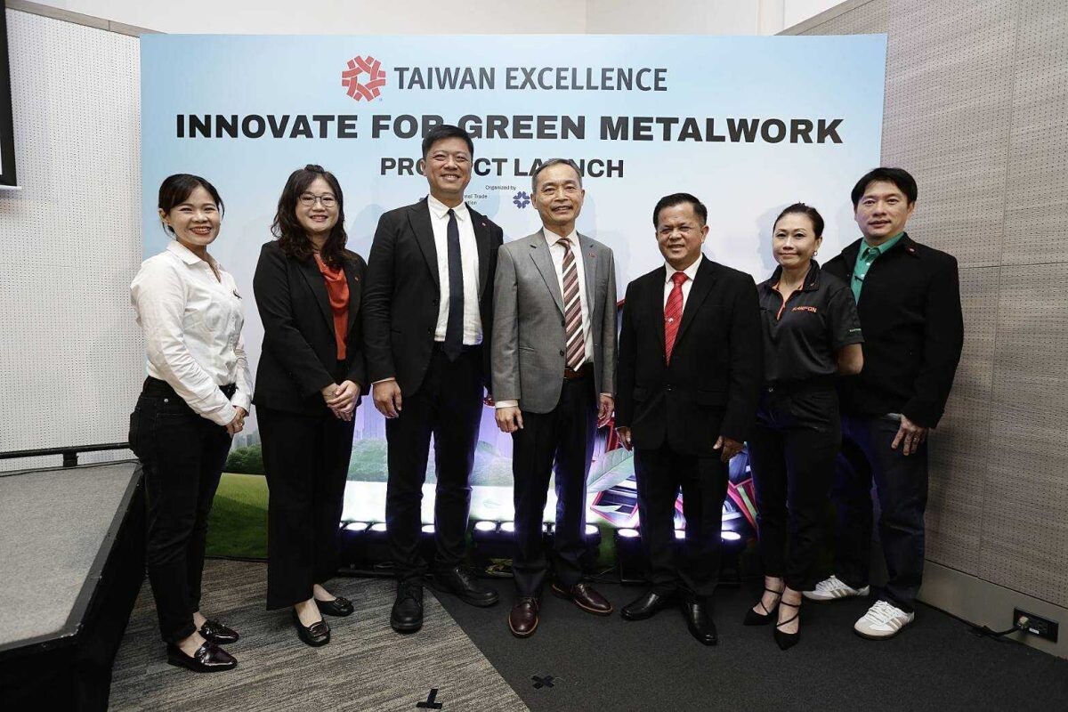 Taiwan Excellence นำเสนอมิติใหม่แห่งวงการอุตสาหกรรมโลหการ ชูวิสัยทัศน์เด่น "Innovate for Green Metalwork" ที่ Metalex 2024