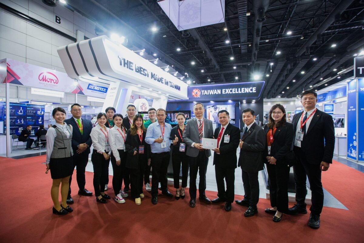 Taiwan Excellence นำเสนอมิติใหม่แห่งวงการอุตสาหกรรมโลหการ ชูวิสัยทัศน์เด่น "Innovate for Green Metalwork" ที่ Metalex 2024