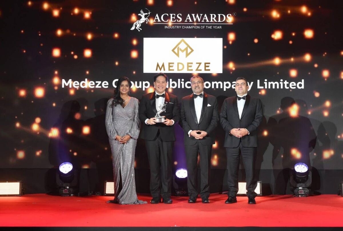 MEDEZE คว้ารางวัล "ACES Award" ผู้สร้างมาตรฐานโดดเด่นด้านการดูแลรับฝากสเต็มเซลล์