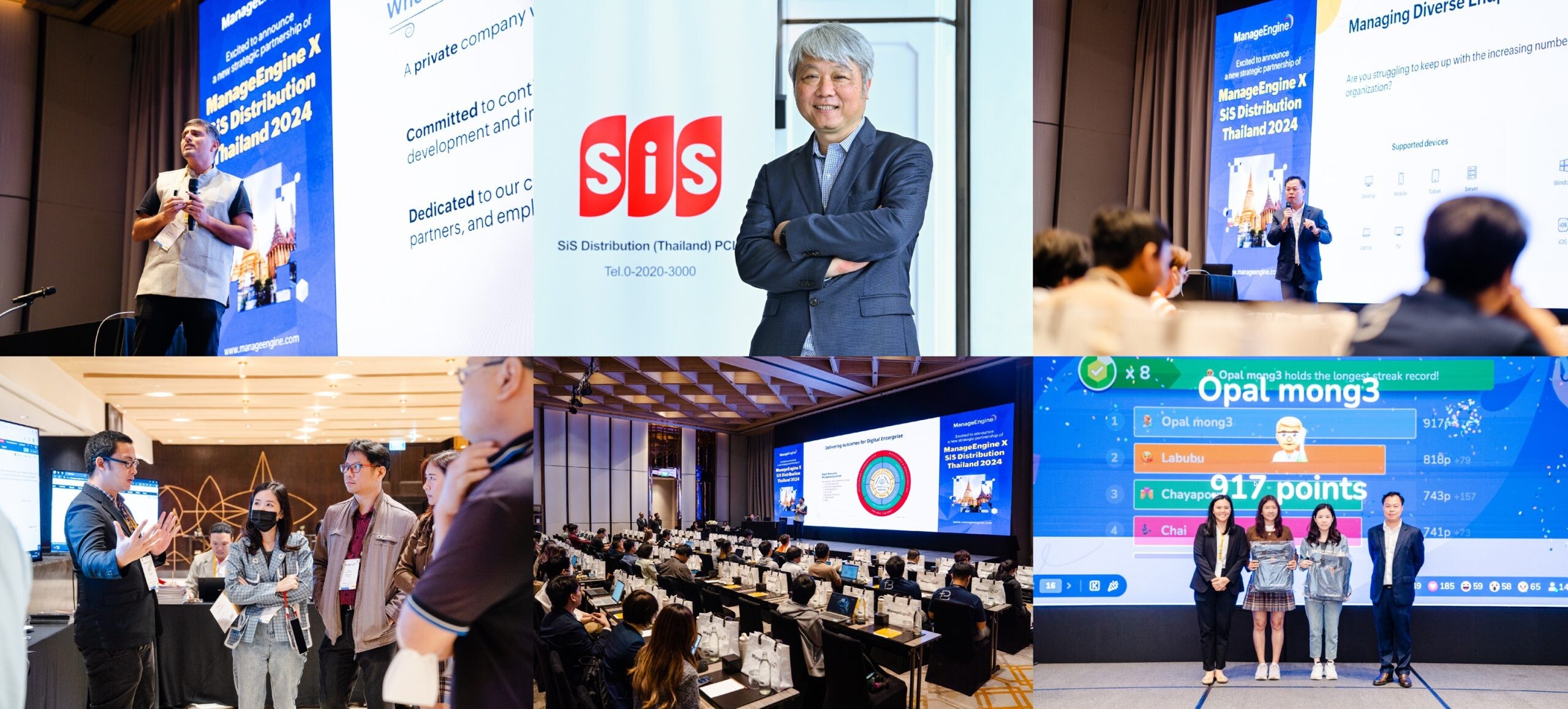 ManageEngine Expands Market Presence in Thailand Through New Partnership With SiS Distribution (Thailand) PCL.