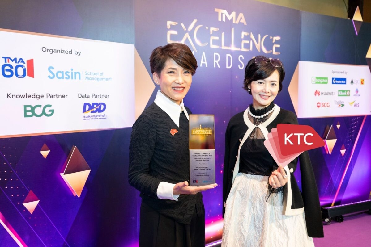 KTC Honored with Product / Service Excellence Award by TMA and Sasin