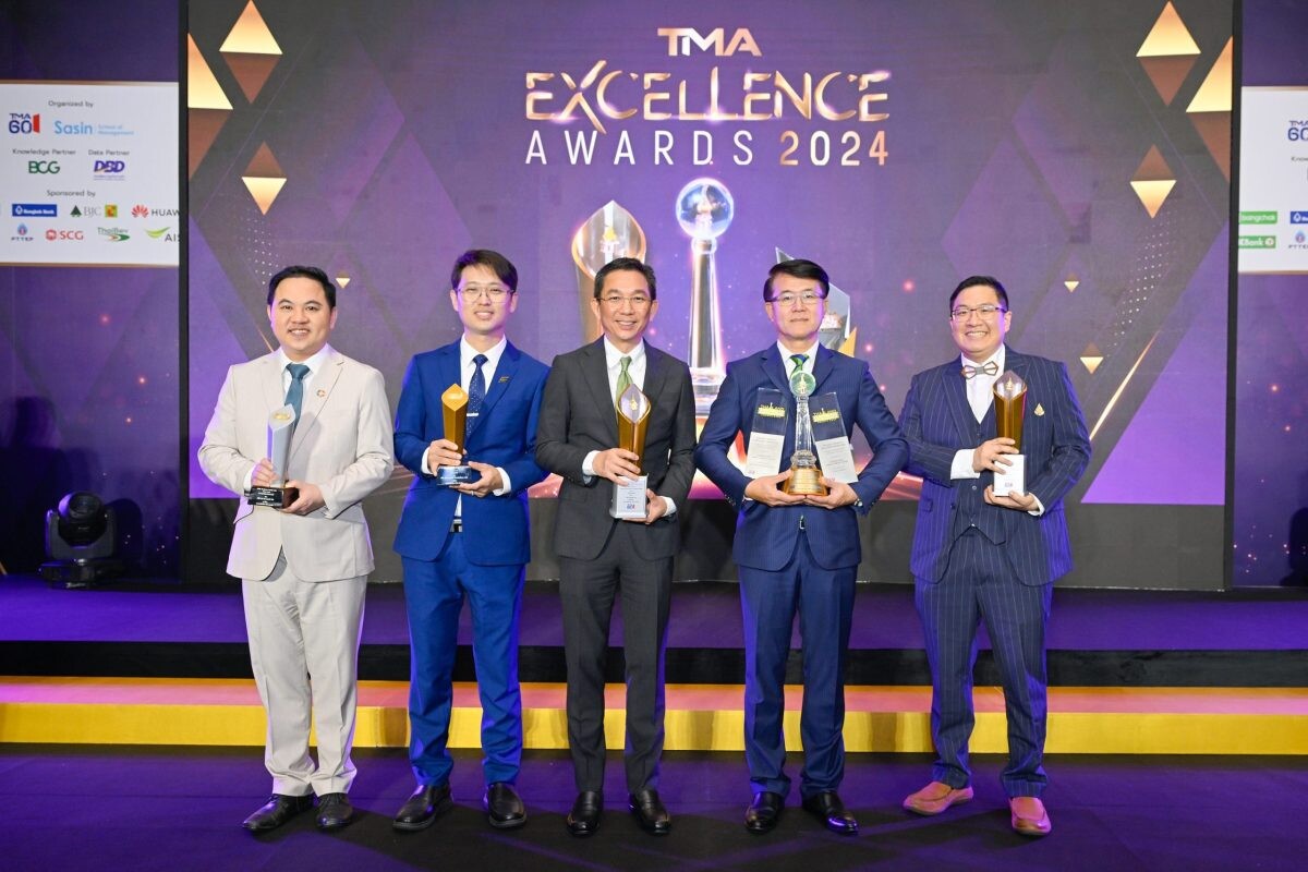 KBank wins six awards at the TMA Excellence Awards 2024