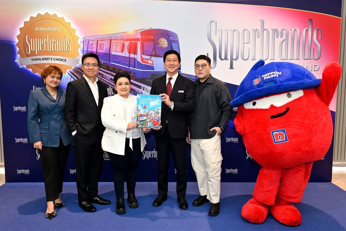 Nippon Paint Shines Bright, Wins "Superbrands Thailand 2024" Award as the Best Decorative Coating of the Year, Affirming Its Place as Thailand's Most Trusted Paint