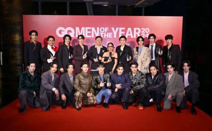 'GQ MEN OF THE YEAR 2024' งานประกาศรางวัลแห่งปี