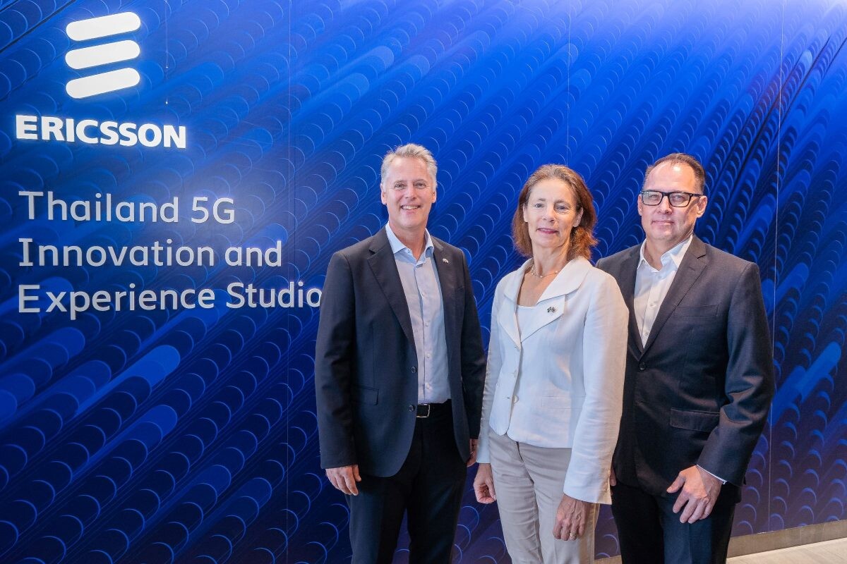 Swedish Ambassador's Visit to Ericsson 5G Studio further strengthens collaboration between Sweden and Thailand