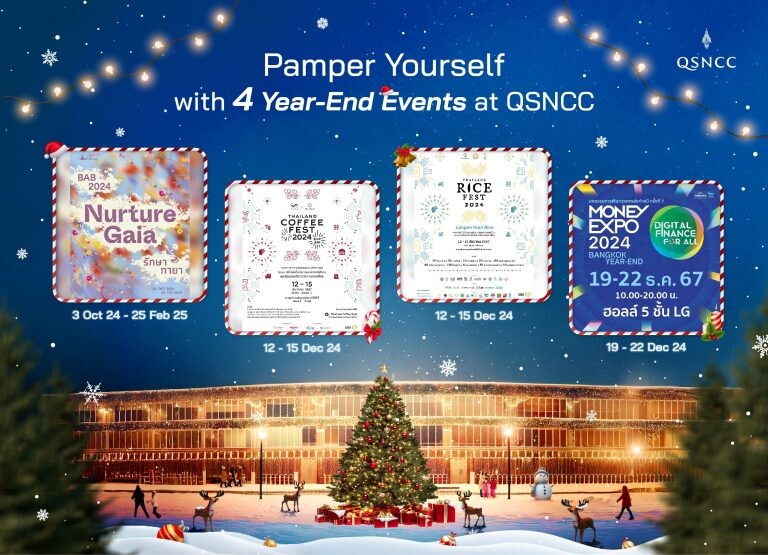 Pamper Yourself with 4 Year-End Events at QSNCC