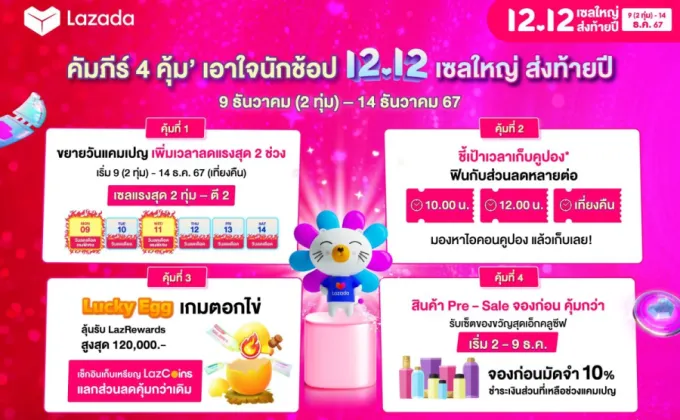 ลาซาด้า เปิด 'คัมภีร์ 4 คุ้ม'