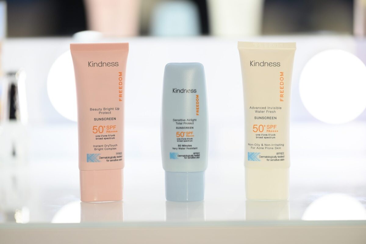 Kindness Expands Their Clean Beauty Collections "Kindness Freedom Sunscreen" 3 New Formulas for Every Lifestyle