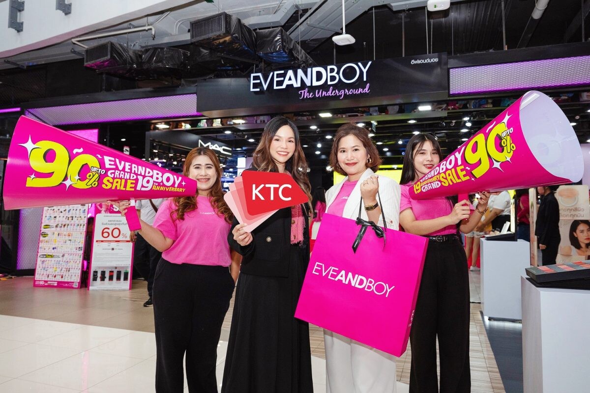 KTC Drives Growth in Beauty Spending with Exclusive EVEANDBOY 19th Anniversary Privileges