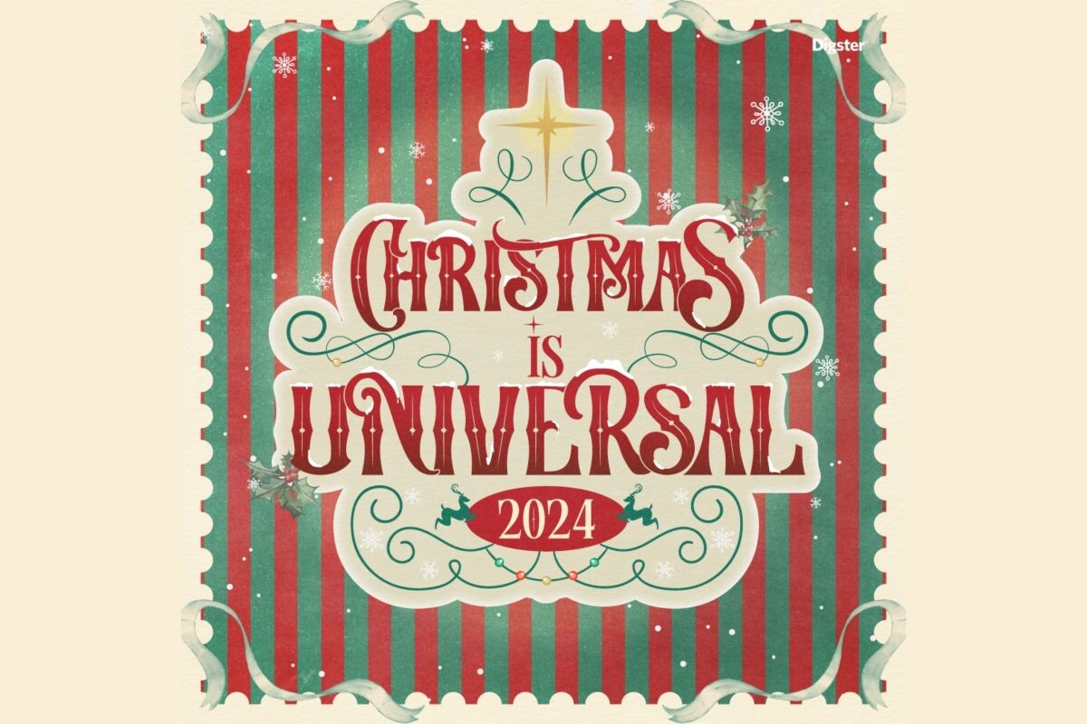 Christmas Is Universal เพลย์ลิสต์เพลงคริสต์มาสล่าสุด 2024 ฉลองเทศกาลแห่งความสุขถึงสิ้นปี