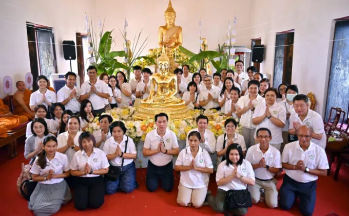 บางจากฯ จัดพิธีพุทธาภิเษก พระมธุธรรมธารา