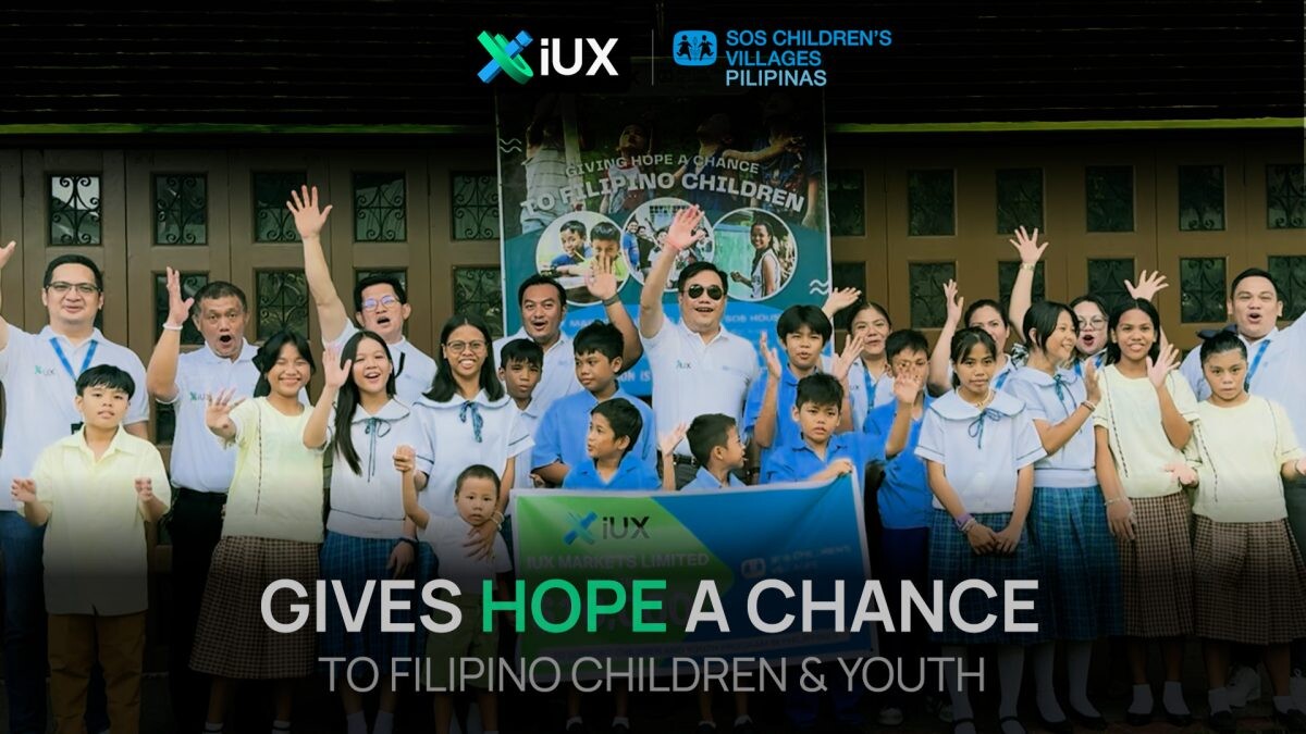 "IUX บริจาคทุนส่งเสริมการศึกษาให้กับมูลนิธิ SOS Children's Villagesในประเทศฟิลิปปินส์"