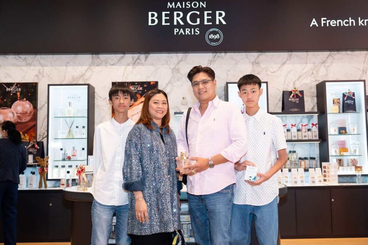 Maison Berger Paris ต้อนรับเทศกาลของขวัญปี 2024 ชวนแขกคนพิเศษร่วมฉลอง "Maison Berger Paris Gift Festival"