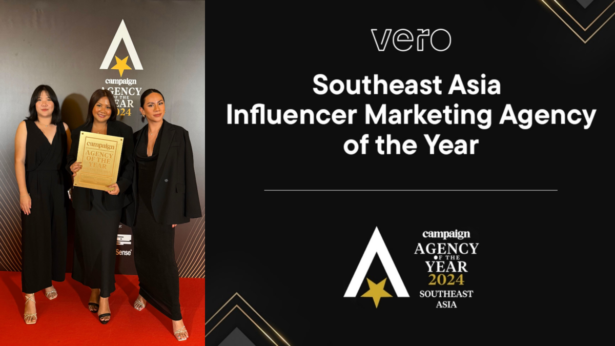 วีโร่ คว้ารางวัล Southeast Asia Influencer Marketing Agency of the Year ประจำปี 2024