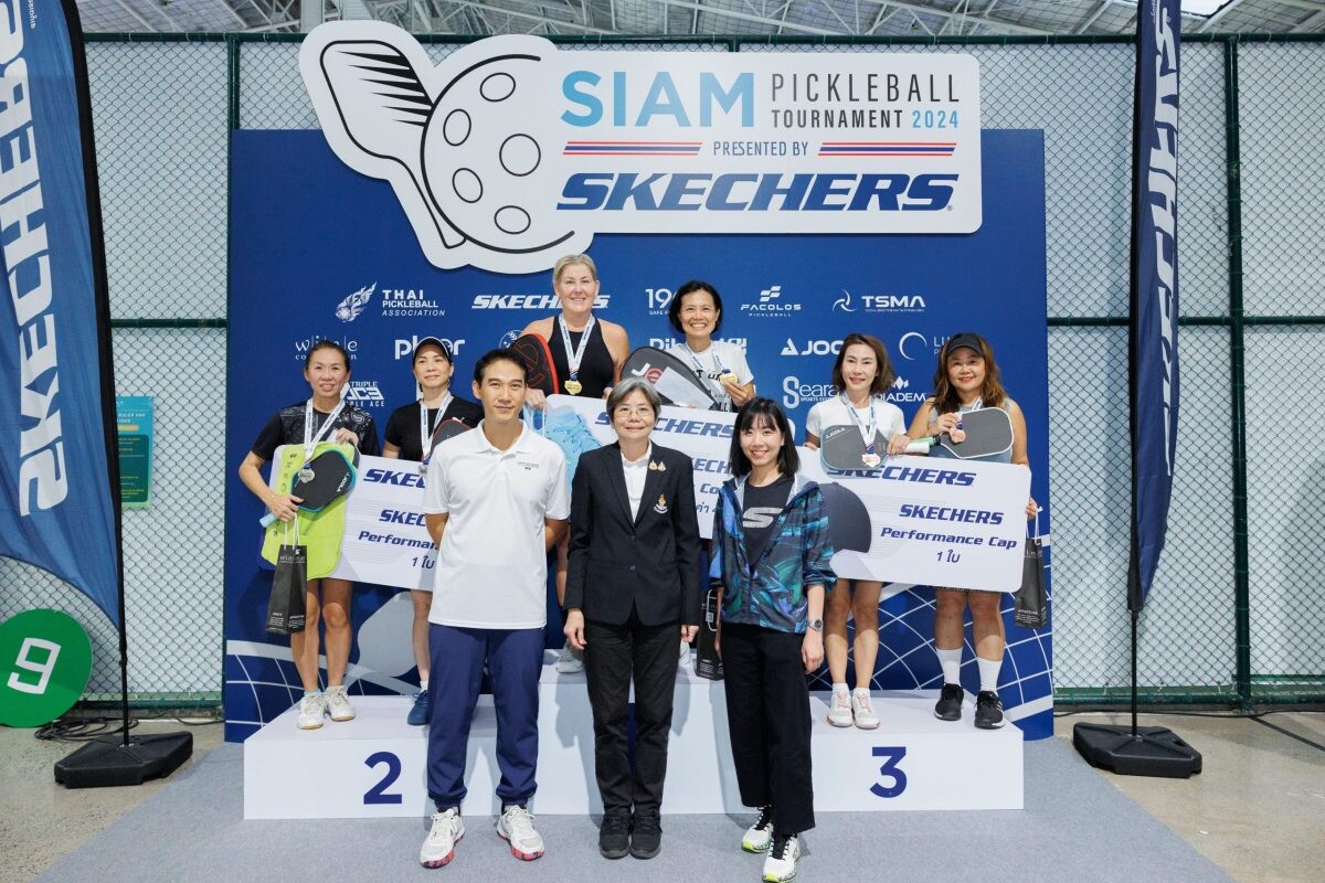 สเก็ตเชอร์ส หนุนศึกใหญ่ "Siam Pickleball Tournament 2024 by Skechers" การกลับมาอีกครั้งของมหกรรม Pickleball ในประเทศไทย