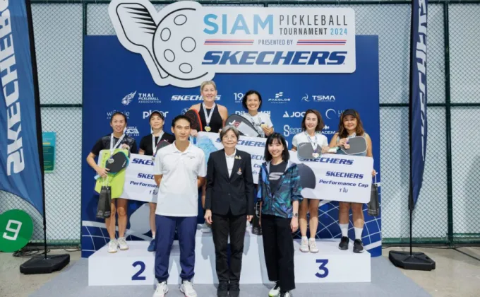 สเก็ตเชอร์ส หนุนศึกใหญ่ Siam Pickleball