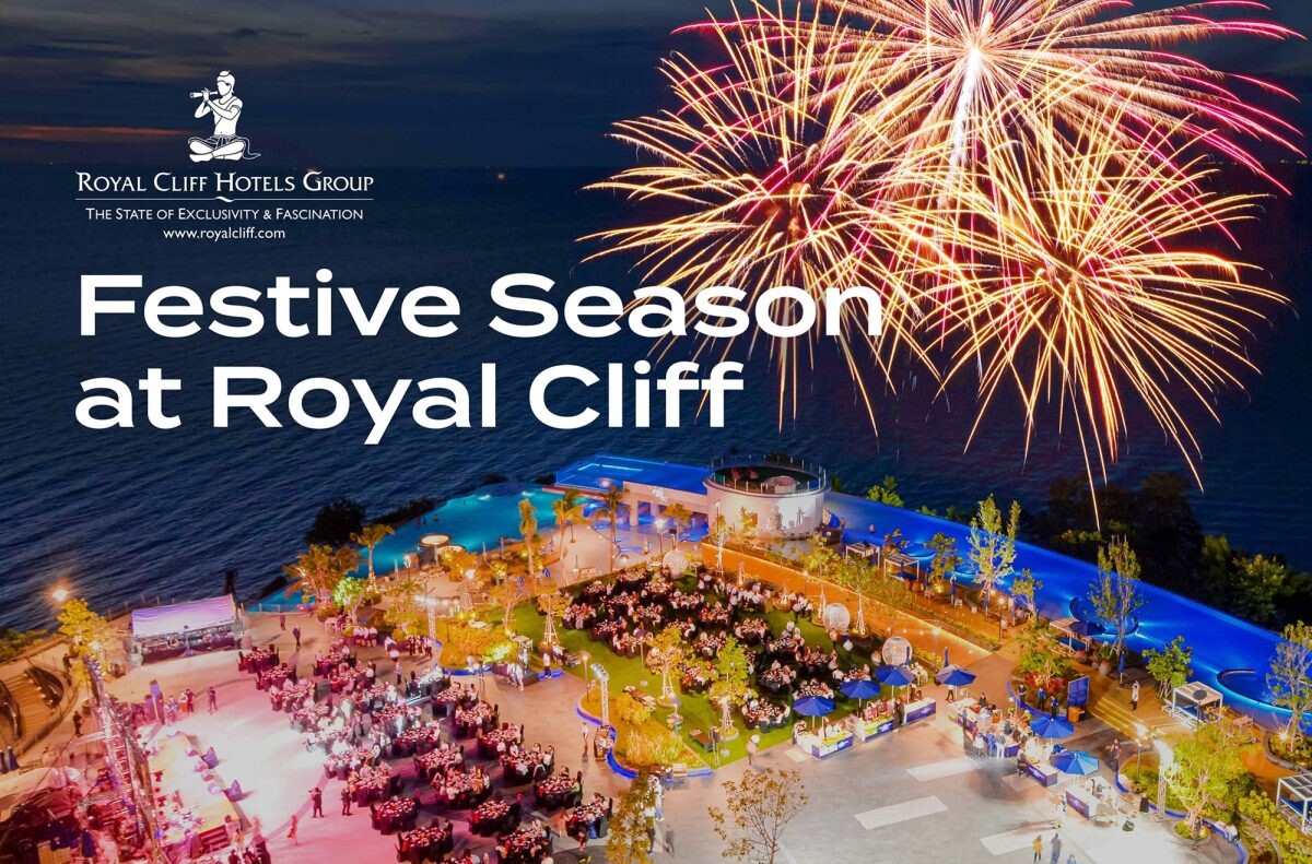 Celebrate a Sparkling Festive Season at the Royal Cliff Hotels Group!