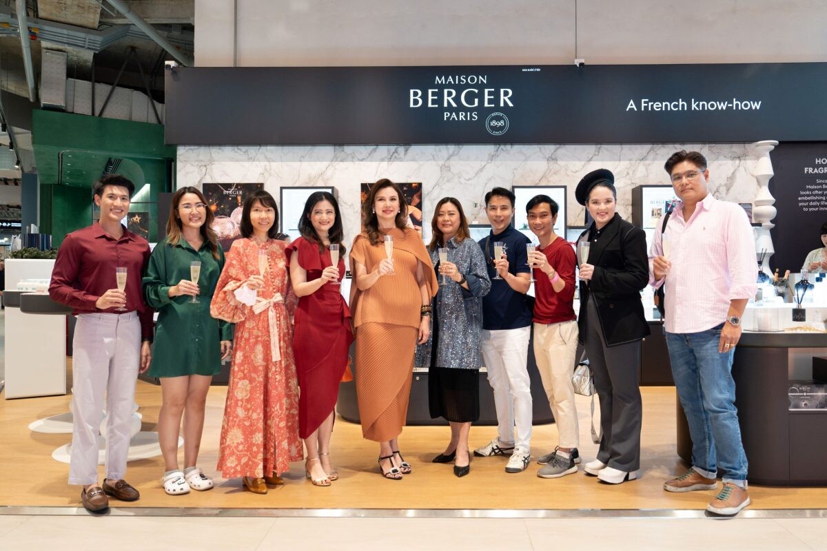 "Maison Berger Paris Gift Festival 2024" เทศกาลของขวัญแห่งปีสุดอบอุ่น