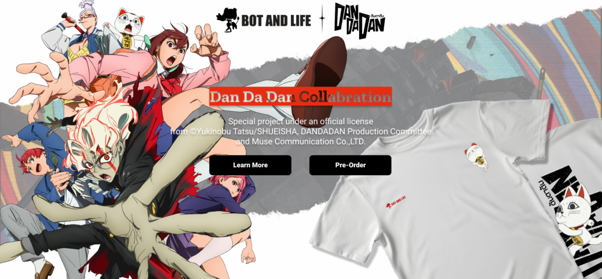 DAN DA DAN x Bot and Life เจ้าแรกในไทย