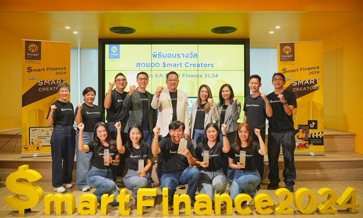 Krungsri Auto brings in $mart Creators to enhance automobile users' financial education under Krungsri Auto $mart Finance 2024 project