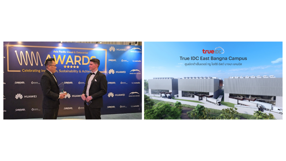 True IDC AI-Ready Data Center Triumphs New Milestone, Winning International Award for Design, Construction And Best Energy Management in Thailand.